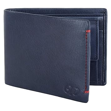Wellingston Soft Leather Blue Mens Wallet