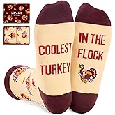 Zmart Funny Socks for Women Men - Chicken Turkey Squirrel Silly Goose Gifts for Teens