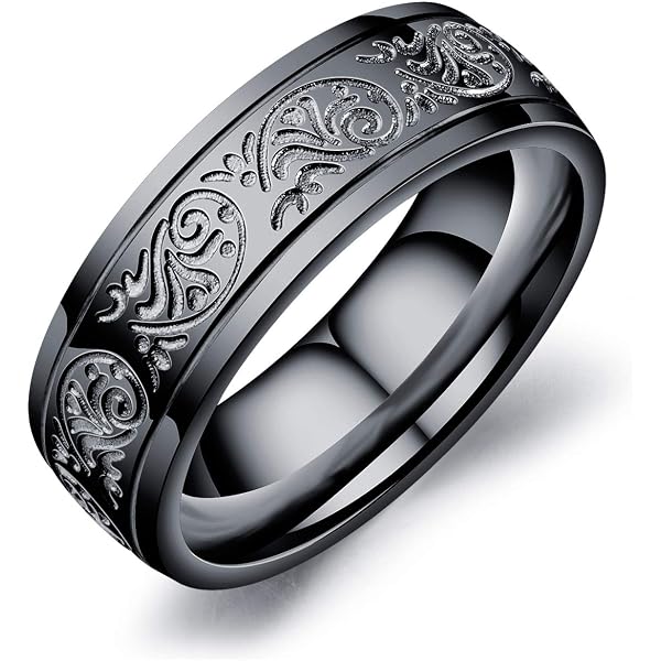 Oakky Women's Stainless Steel Double Rows Rhinestone Ring – Sparkly Statement Ring, Hypoallergenic Jewelry