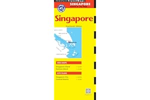Singapore Travel Map Fourteenth Edition