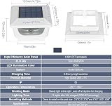 GEYUEYA Home Solar Post Cap Lights 12 LED IP65 3x3 4x4 Post Pack of 4 view 3