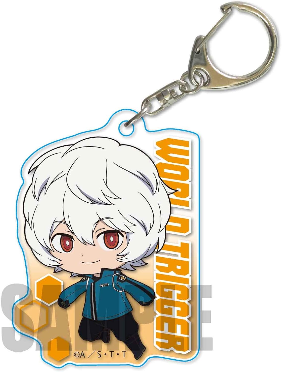 Amazon てくトコアクリルキーホルダー ワールドトリガー 空閑 遊真 Akwf 01 アニメ 萌えグッズ 通販