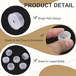 PATIKIL Bottle Adapter 0.71"/18mm, 25 Pcs Press in