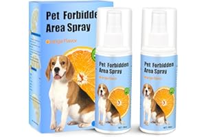 ZOSIMP No Chew Spray for Dogs 2 Pack (100ML) Natural Ingredients Bitter Apple Spray for Dogs Alcohol Free Deterrent Spray to Stop Chewing Barking Marking Protect Furniture Safe for Dogs