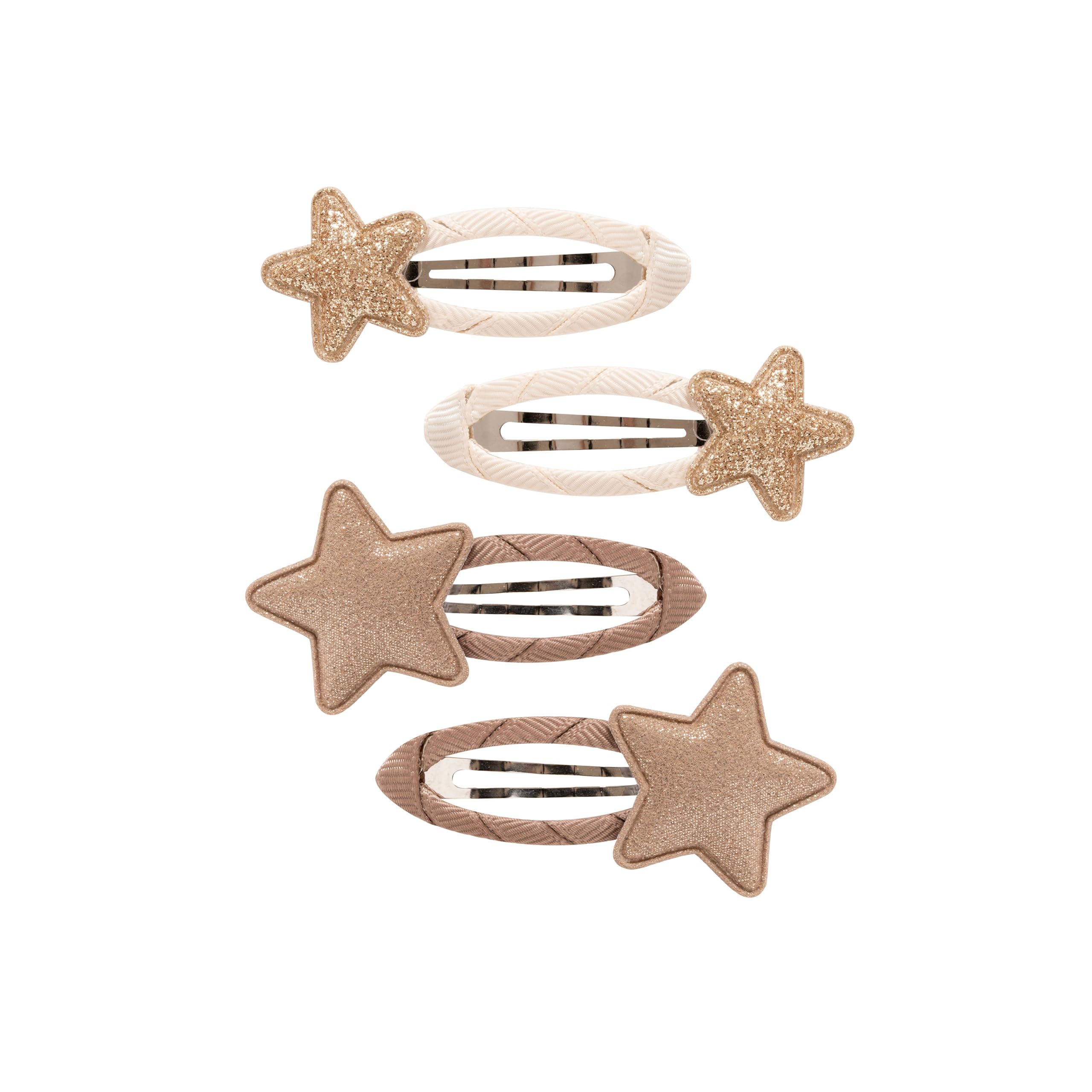Star Pair Hair Clip Set | Gold Rush/Mocha