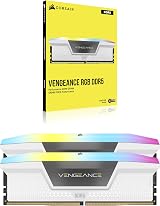 Corsair Vengeance RGB DDR5 64GB (2x32GB) 6000MHz CL30-36-36-76 White view 6