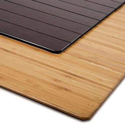 Bodenschutzmatte Floordirekt Eco Aus Naturlichem Bambus Schutz