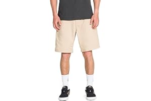 Volcom Mens Tustin Workwear 20" Outseam Durable Cotton Shorts with Utility Cargo PocketsWork Utility Shorts