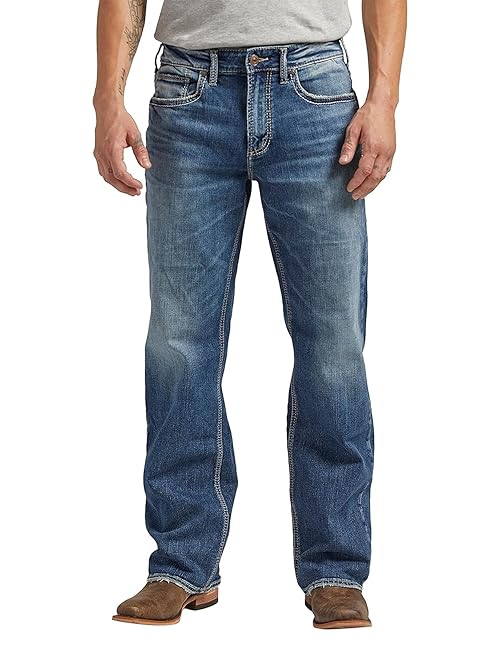 Silver Jeans Co. Zac Relaxed Fit Straight Leg Jeans