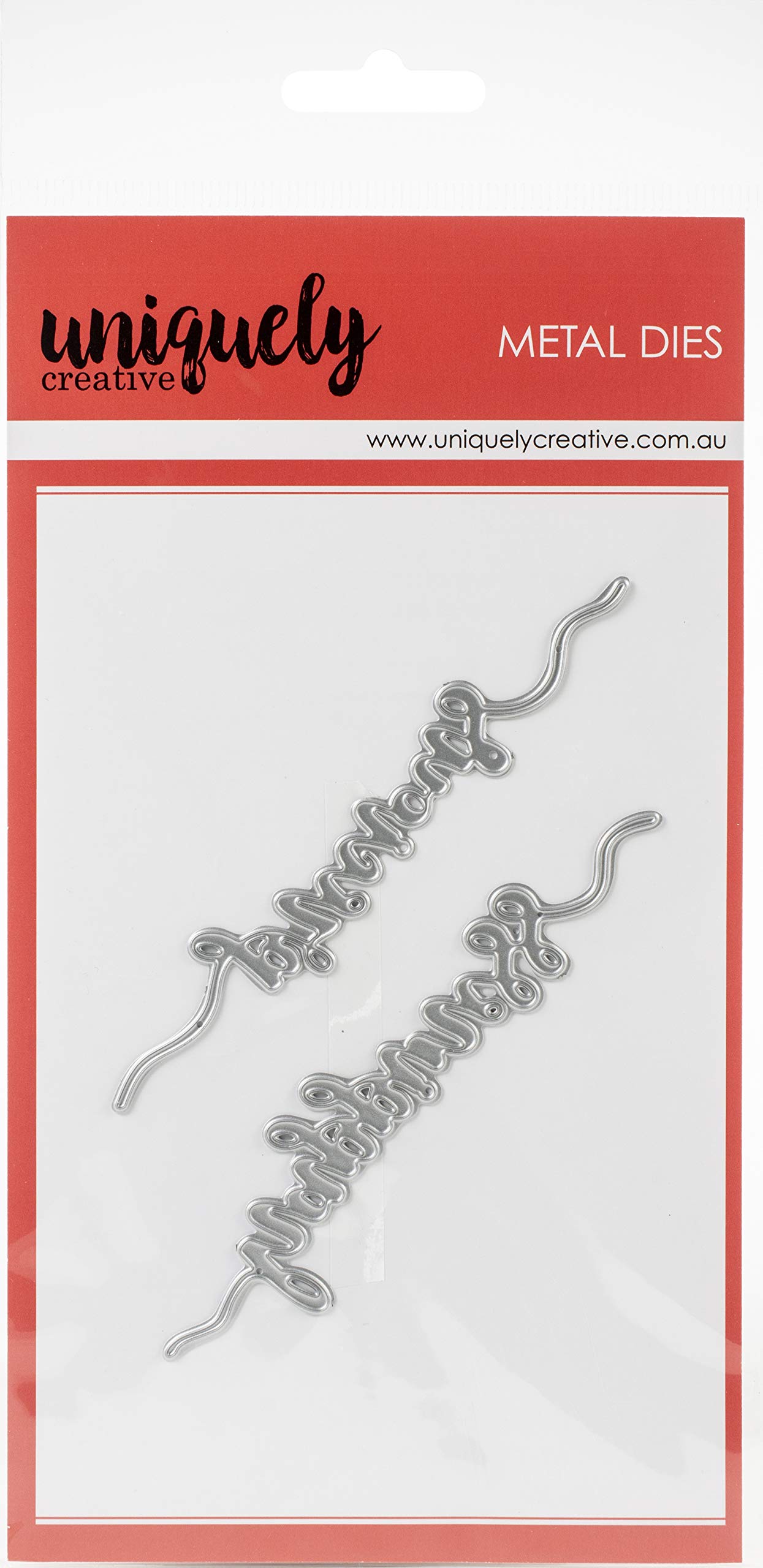 UNIQUELY CREATIVE Metal Dies Small Word, One Size