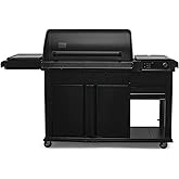 Traeger Woodridge Elite Electric Wood Pellet Grill and Smoker, 970 Sq. in., Side Sear Station, WiFIRE Technology, Super Smoke Mode, Outdoor Pellet Smoker Grill with Insulated Body, TFC97XLH
