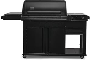 Traeger Woodridge Elite Electric Wood Pellet Grill and Smoker, 970 Sq. in., Side Sear Station, WiFIRE Technology, Super Smoke