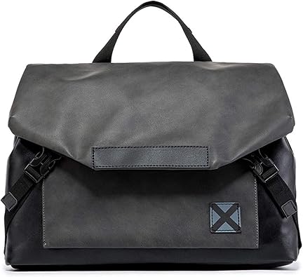 Amazon Caixukun 男子ショルダーバッグ カジュアルバッグ 斜掛け Ipad 防水素材 Pu合皮 肩幅を広げる 取り外し可能 通勤 大学生 日常 Caixukun ショルダーバッグ