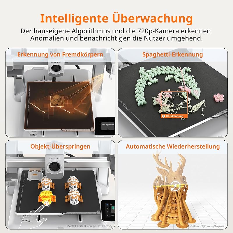Kobra 4 3D Drucker für Anfänger, Verbesserte Auto Nivellierung