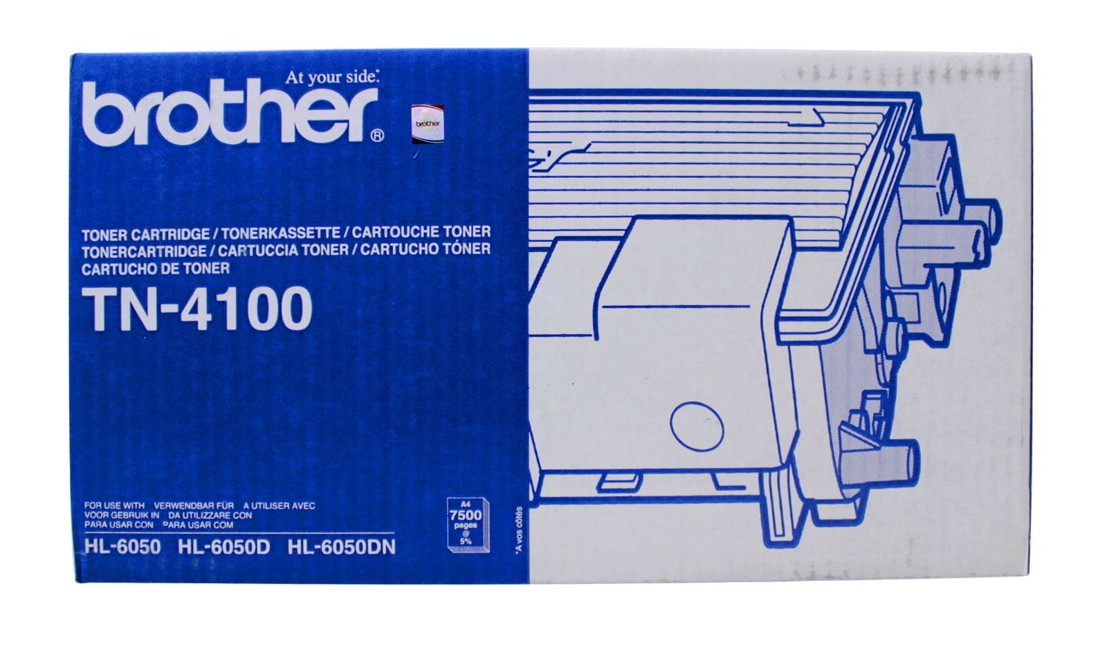 Brother TN4100 - Black - original - toner cartridge - for Brother HL-6050