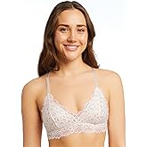Katie Triangle Bralette for Women, Unpadded and Unlined Wireless Bra, Perfect Adjustable Everyday Lace Lingerie