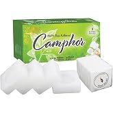 SOUL STICKS Natural Camphor Blocks, Pure Camphor Tablets for Aromatherapy &amp; Puja - Alcanfor en Bloques, Alcanfor en Bolitas, Kapoor for Pooja (56 Grams (12 Tablets))