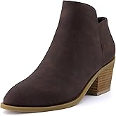 CUSHIONAIRE Women's Rip Ankle Bootie +Memory Foam, Wide Widths Available