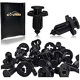 AOLYGEI C41 10mm Front Bumper Retainer Clips 50PCS 91503-SZ3-003 Fit for Honda Accord Civic CRV CRZ, for Acura CL Integra MDX