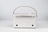 Roxel RDR-40 DAB/DAB+ Portable Radio with Bluetooth Dual Alarm White/Cappuccino view 3
