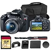 Canon EOS Rebel T7 DSLR Camera | 24.1MP APS-C CMOS Sensor with DIGIC 4+ Image Processor | Built-in Wi-Fi & NFC | EF Lens Comp