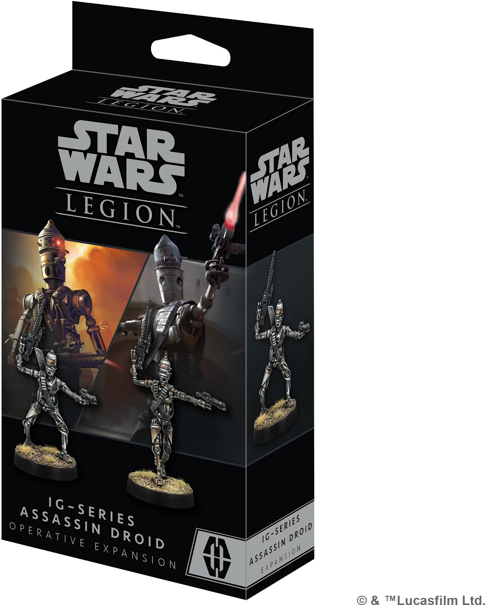 Atomic Mass Games Star Wars: Legion IG-Series Assassin Droids Operative Expansion - Tabletop Miniatures Game, Strategy Game for Kids and Adults, Ages 14+, 2 Players, 3 Hour Playtime, Made