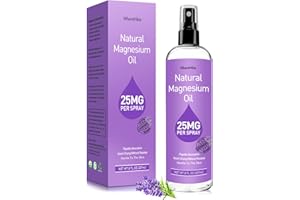 Magnesium Spray, Pure Magnesium Oil Spray for Feet,Ideal Gift for Muscle Relaxation&Better Sleep,Rapid Absorption,Quick Dryin
