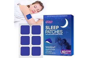 60Pcs Sleep Patches for Adults, Sleep Well Patch, Needed Sleep and Relaxation Support, Skin-Friendly & Water-Resistant, Apply