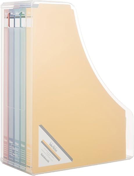 Amazon ナカバヤシ インデックス ファイルボックス 書類収納ケース F5 クリア フボi F5c ボックスファイル 文房具 オフィス用品