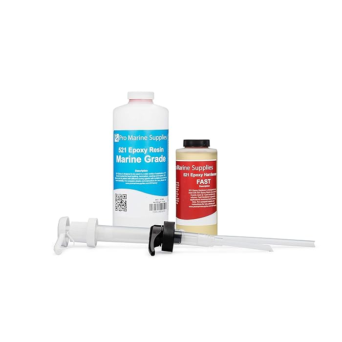 Buy Pro Marine 51 Boat Epoxy Kit Our Total Quart Fast