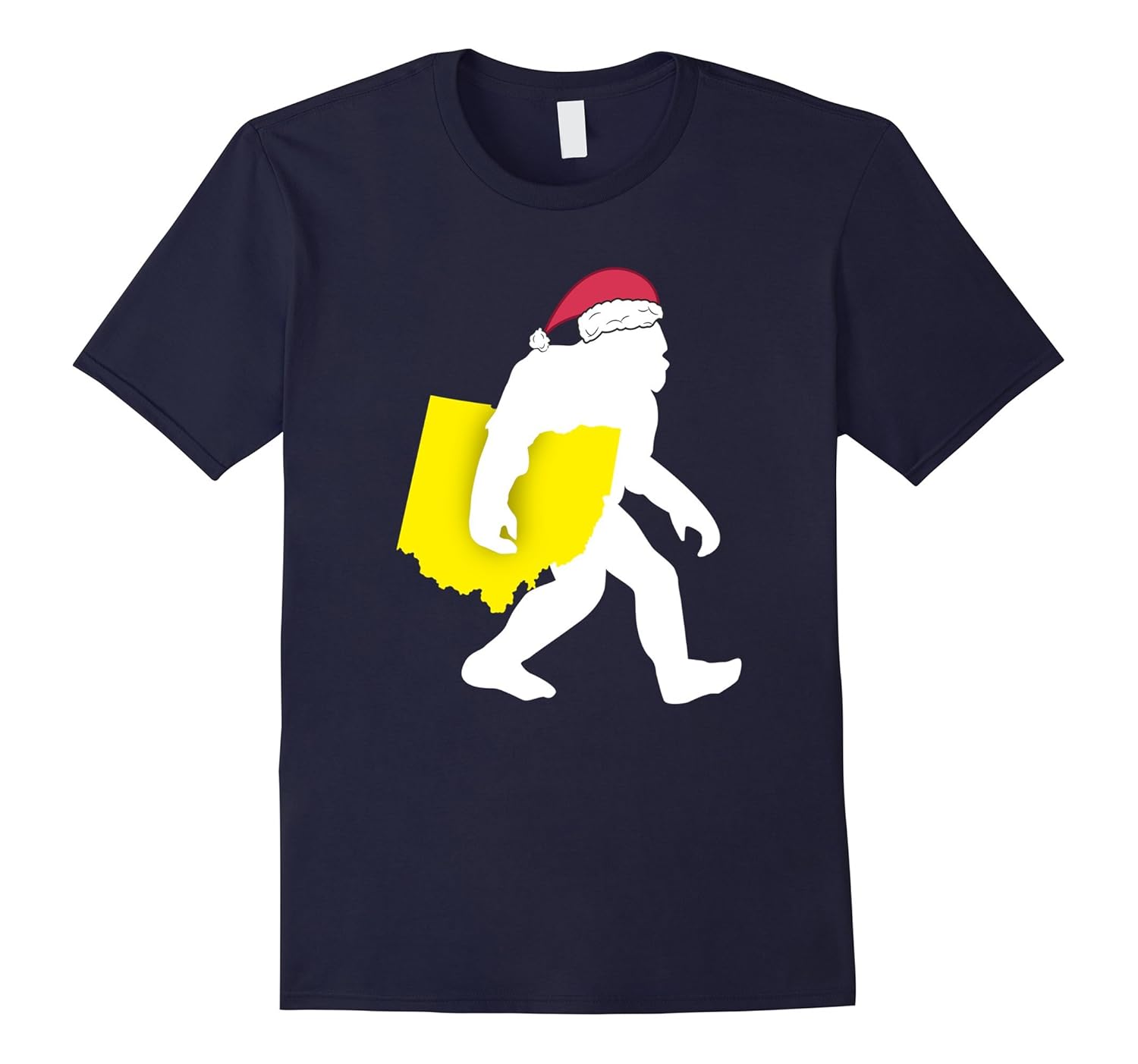 ohio bigfoot Christmas shirt-ANZ