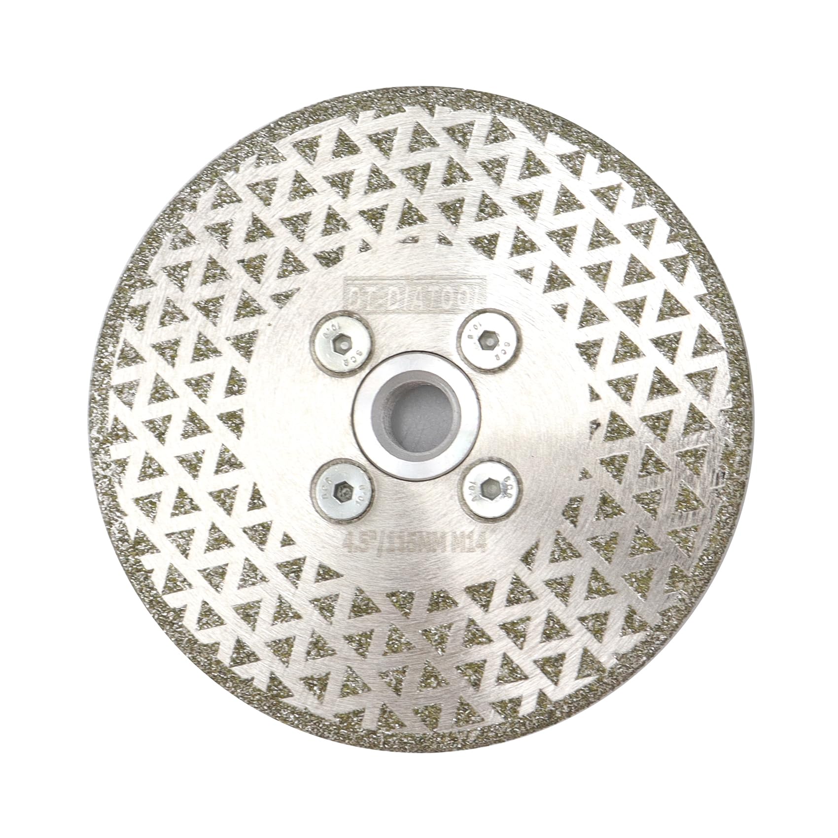 DT-DIATOOL Diamond Cutting and Grinding Discs 4.5 Inch / 115mm x M14 Single Side Coated Electroplated for Granite Tile Marble Stone