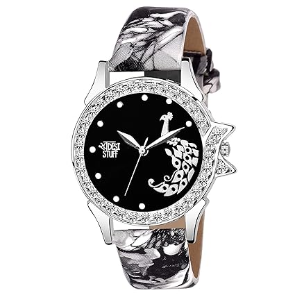 Swadesi Stuff Stylish Sophia Black Analog Watch for Girls and Women Watch - for Girls