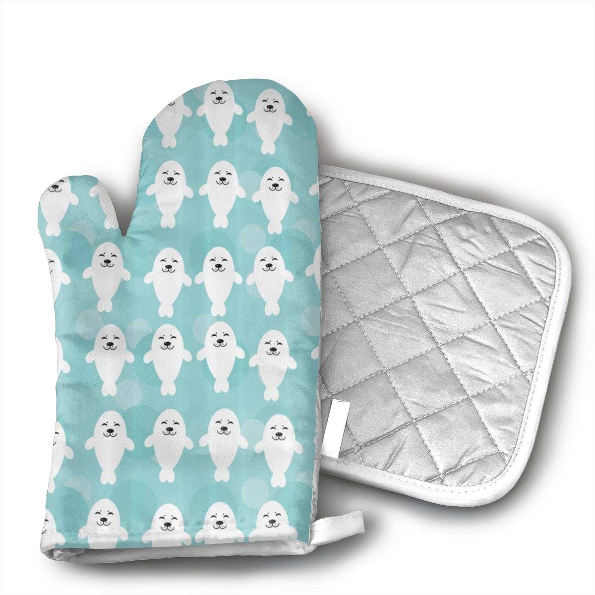 Best Animal Silicone Padded Oven Mitts