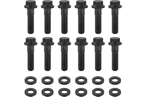 Dokili 134-1202 A.RP Chromoly Exhaust Header Bolt Kit for G.en III LS LS1 LS2 LS3 LS6