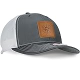 OOWEE Leather Patch Hat - Compass | Richardson 112