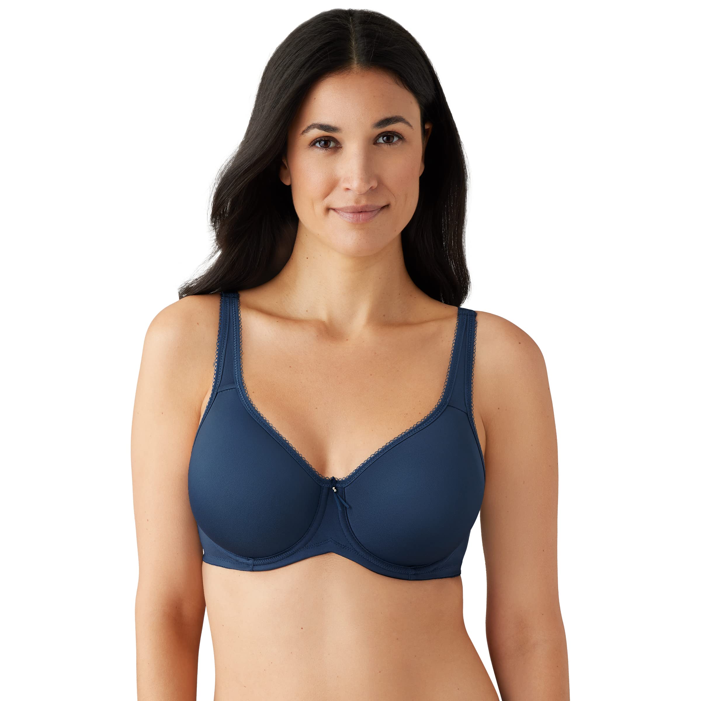 Wacoal Women’s Plus Size Basic Beauty Contour T-Shirt Bra, Sargasso SEASEA, 40DDD