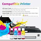 JoyPrinting 31 32XL Ink Bottle Set for HP Smart Tank Plus 5000 5101 7301 7550 view 2