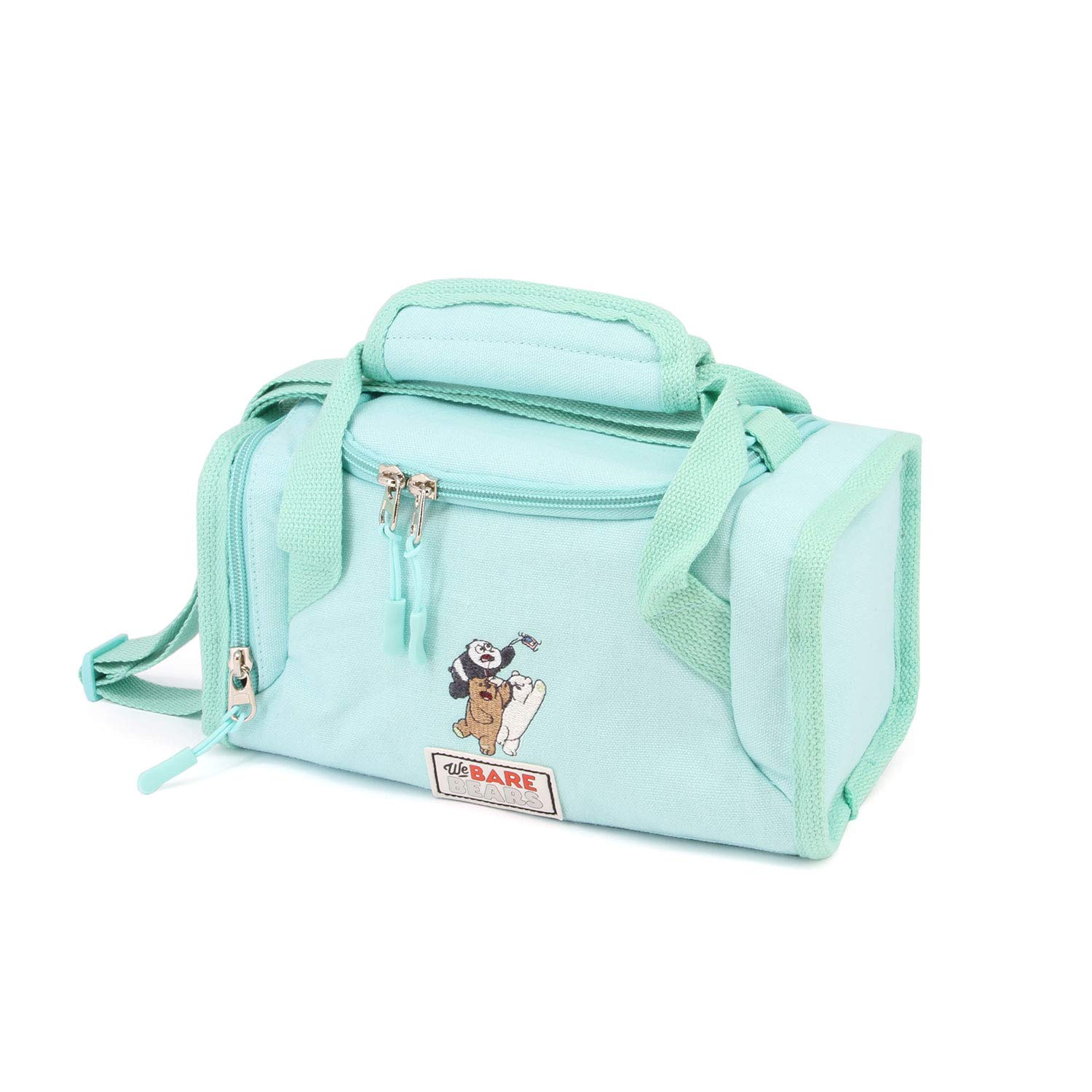 We Bare Bears Mint-Mailbox Lunch Bag, Green, 25 x 12 cm