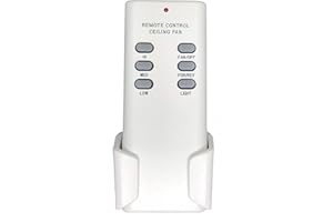 MY FAN PARTS UC7848T V.2 Fan Remote Control Transmitter Replacement for Hunter UC7848T with Wall Holder