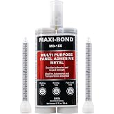 Maxi-Bond Multi-Purpose Panel Adhesive Metal, Two Part Epoxy Adhesive, Non-Sagging, High Strength, Bond to Molding Compound Panels, Metal, Fiberglass - Panel Bond Adhesive (MB-155) 4583