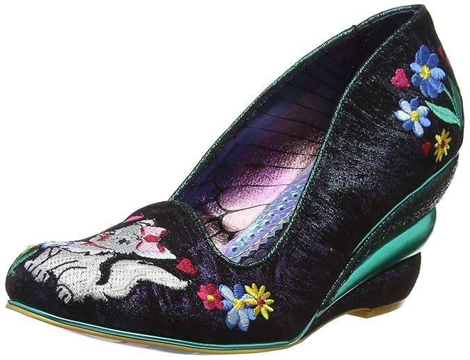 Irregular Choice Damen Feather & Catglow Pumps