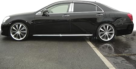 Amazon 最鏡面 0 マジェスタ Urs6 Uzs7 ステンレスピラー鏡面hyper ピラー 鏡面 ヘアライン トヨタ 車 車パーツ ピラーパネル ステンレス 高品質 ピラー 車 バイク