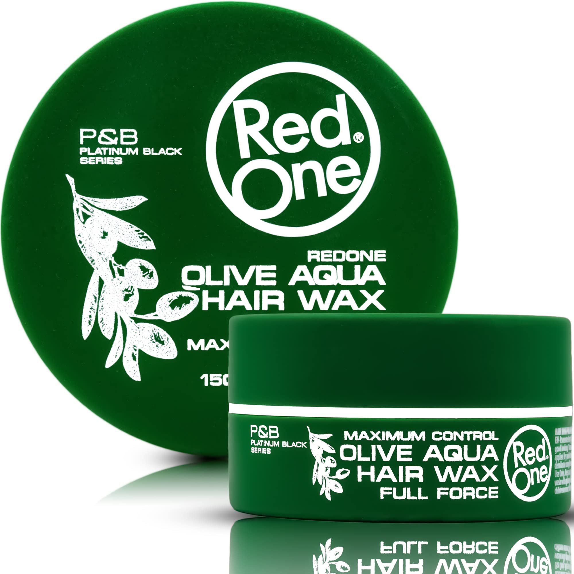 Redone Hair Styling Hair Wax Olive 1x 150ml | Full Force | Strong Hold | Maximum Control | Olive Scent | Women & Men Hair Wax | Texturizing