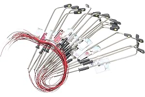 Train Scenery Lights,HUIOP 20pcs Warm White Model Street Lights Layout Lamppost Railway Train Garden Playground Scenery Led L