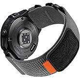 Bandletic Compatible with Garmin 22mm Watch Band - Rugged Tactical Nylon Sport Strap for Fenix 8 E 47mm/7 6 Pro/5 Plus/Instinct 2 3 E 45mm /Forerunner 965/955/945 /Approach S70/S62/S60/Epix Pro 2