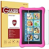 Fire Kids Edition Screen Protector - OMOTON Tempered Glass Screen Protector [Scratch Resist][No Bubble] for Fire Kids Edition(2015 Released)/ NOT fit All-New Fire 7 Kids Edition(2017 Released)