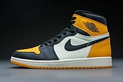 Jordan Mens Air 1 High OG 555088 711 Taxi - Size 10