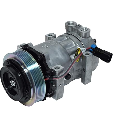 A/C Compressor By Advanced A/C - Replaces Sanden 4840, 4302, Caterpillar 1835106
