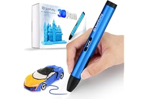 Sunfuny 3D Pen, 3-Dimensional Printing Pen with OLED Screen＆16.4ft PCL Filament Refills, Compatible with PLA/ABS/PCL, Stylo 3